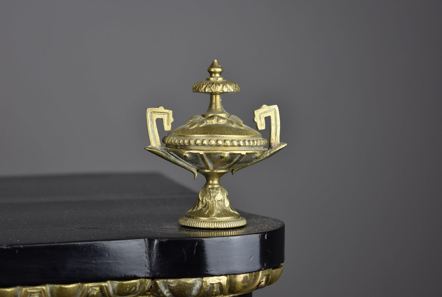 19th Century Ebonised Boulle Bonheur Du Jour Writing Table