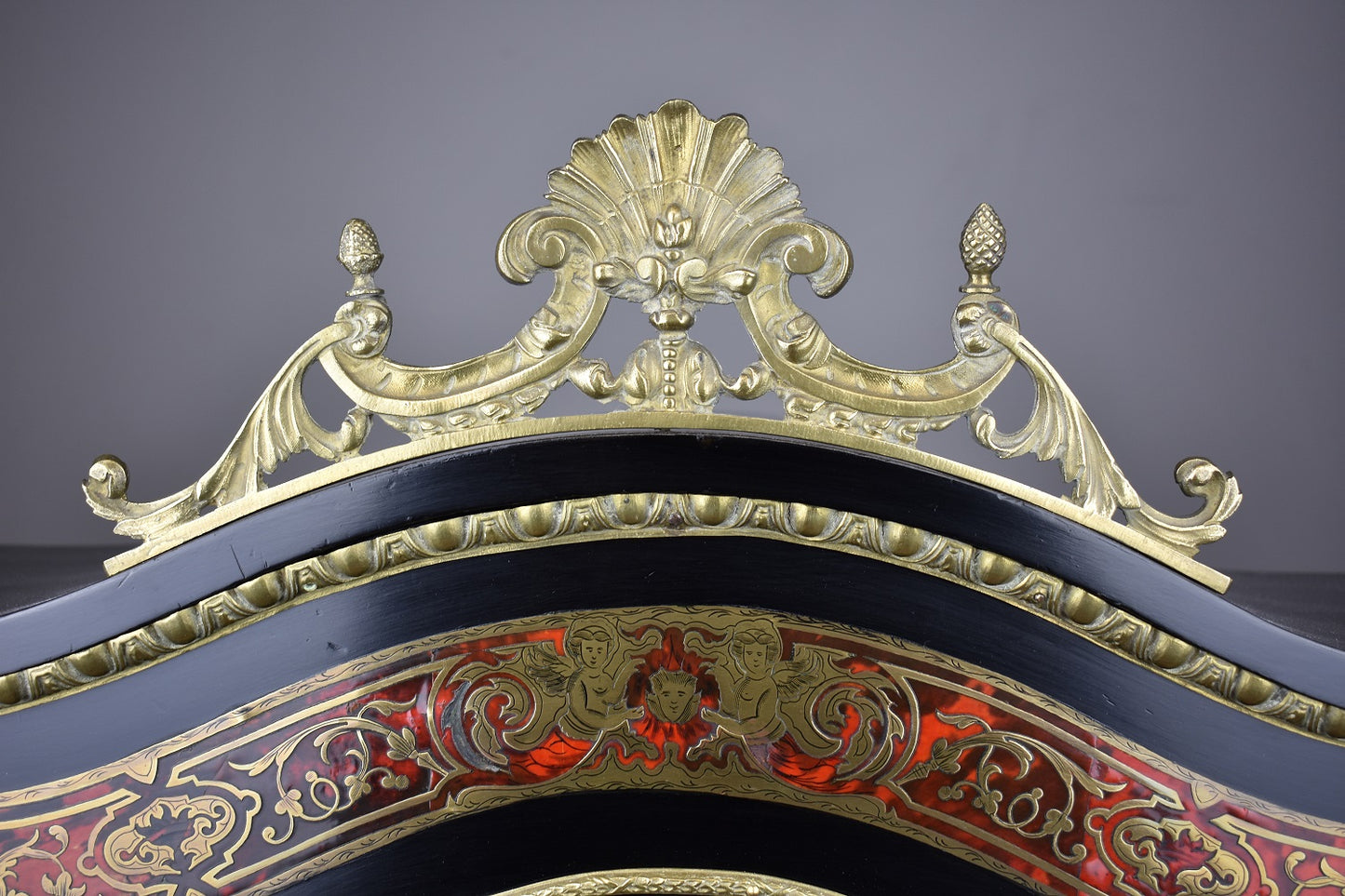 19th Century Ebonised Boulle Bonheur Du Jour Writing Table