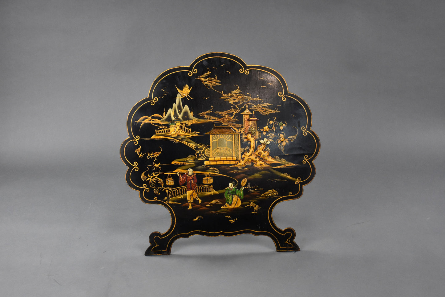 20th Century Chinese Chinoiserie Fire Screen