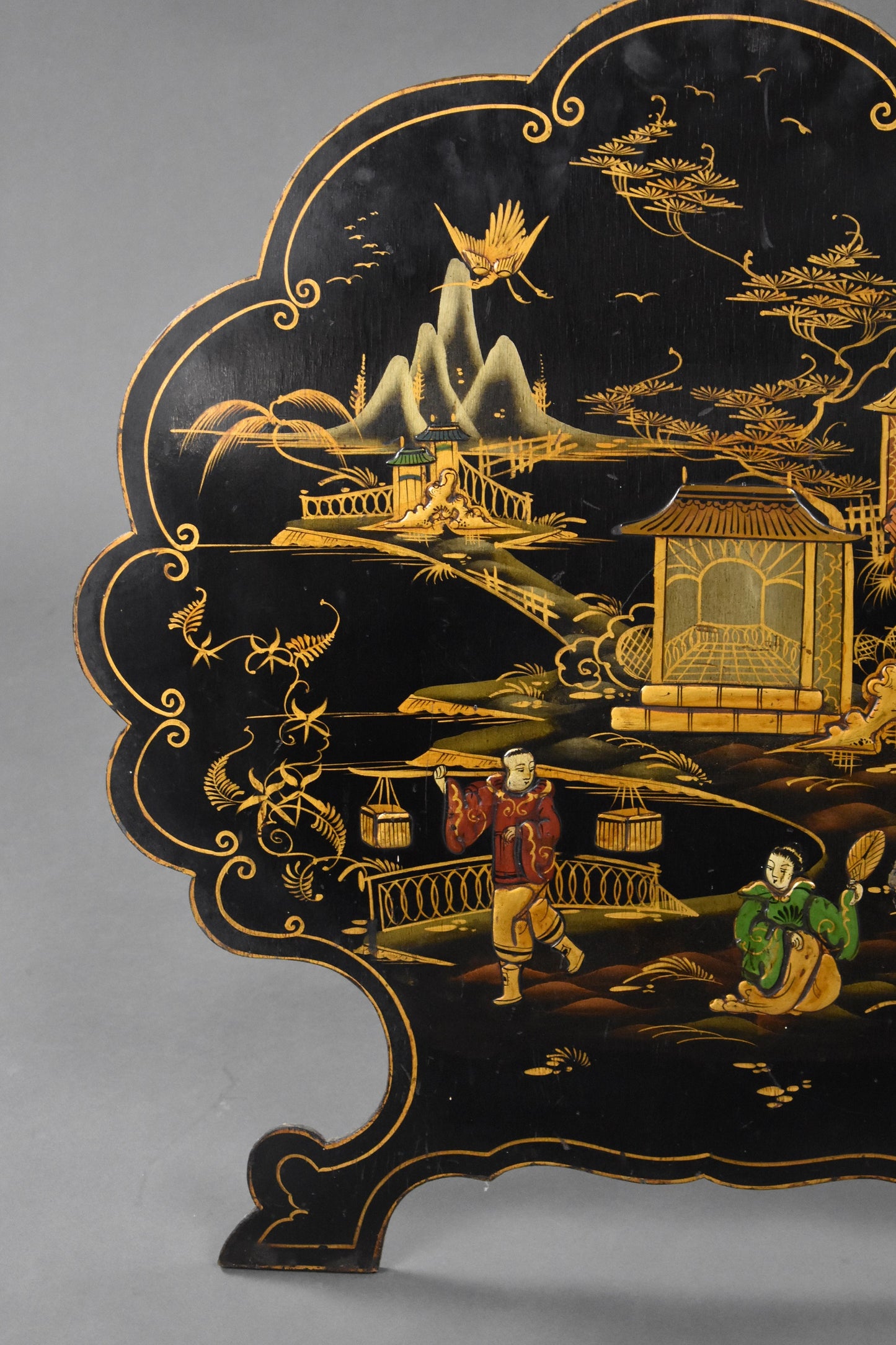 20th Century Chinese Chinoiserie Fire Screen
