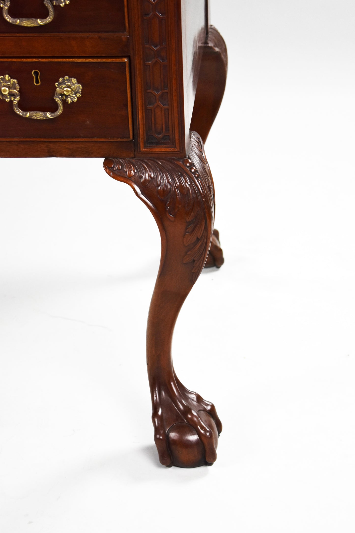 19th Century Chippendale Style Writing Table