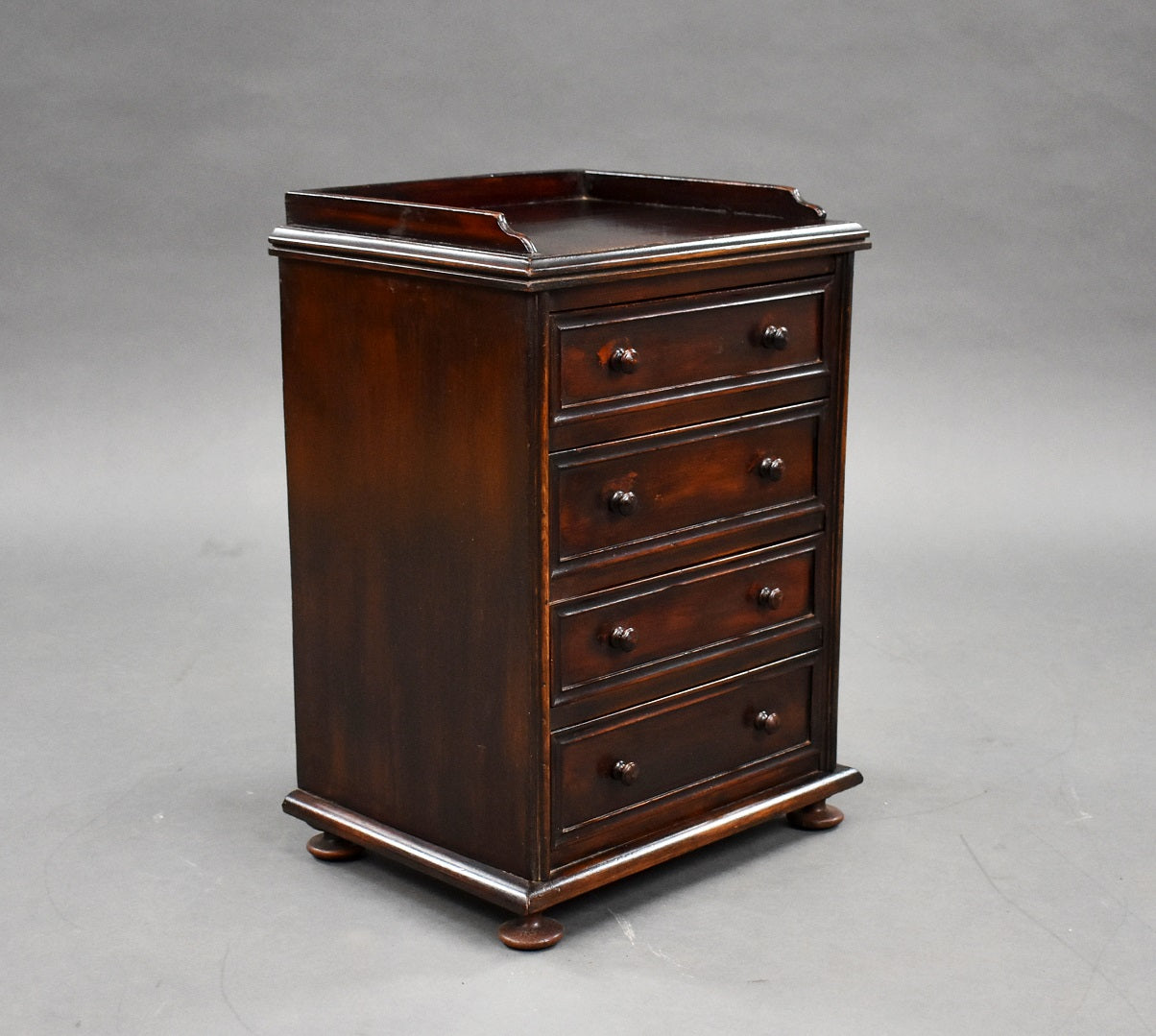 19th Century Mahogany Collectors Cabinet