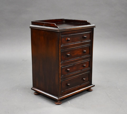 19th Century Mahogany Collectors Cabinet