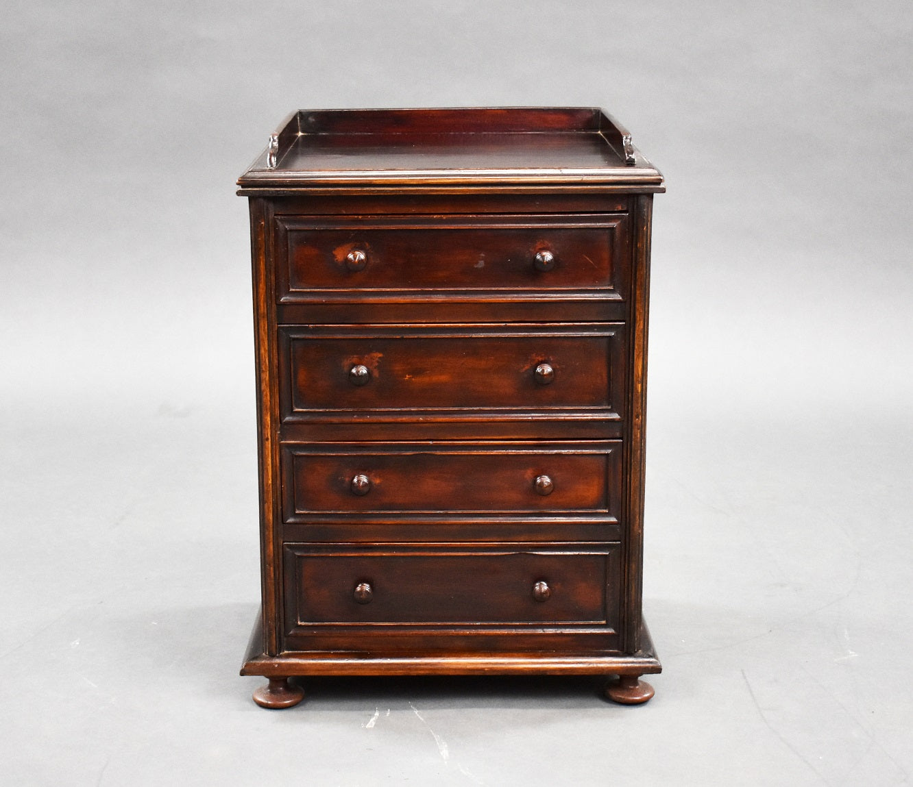 19th Century Mahogany Collectors Cabinet