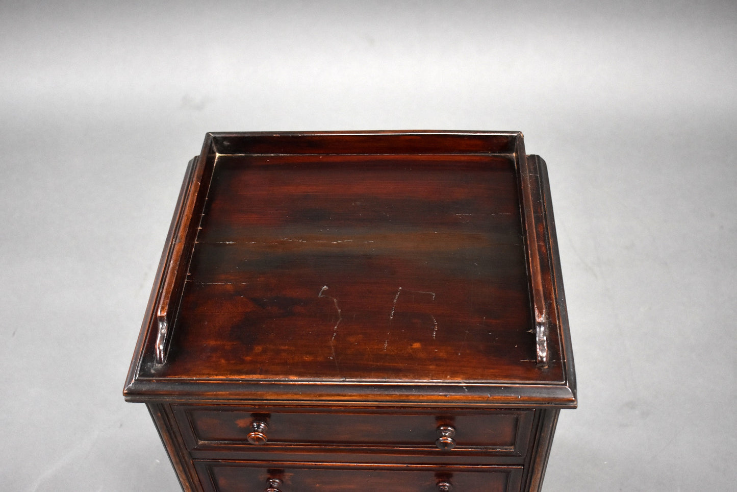 19th Century Mahogany Collectors Cabinet