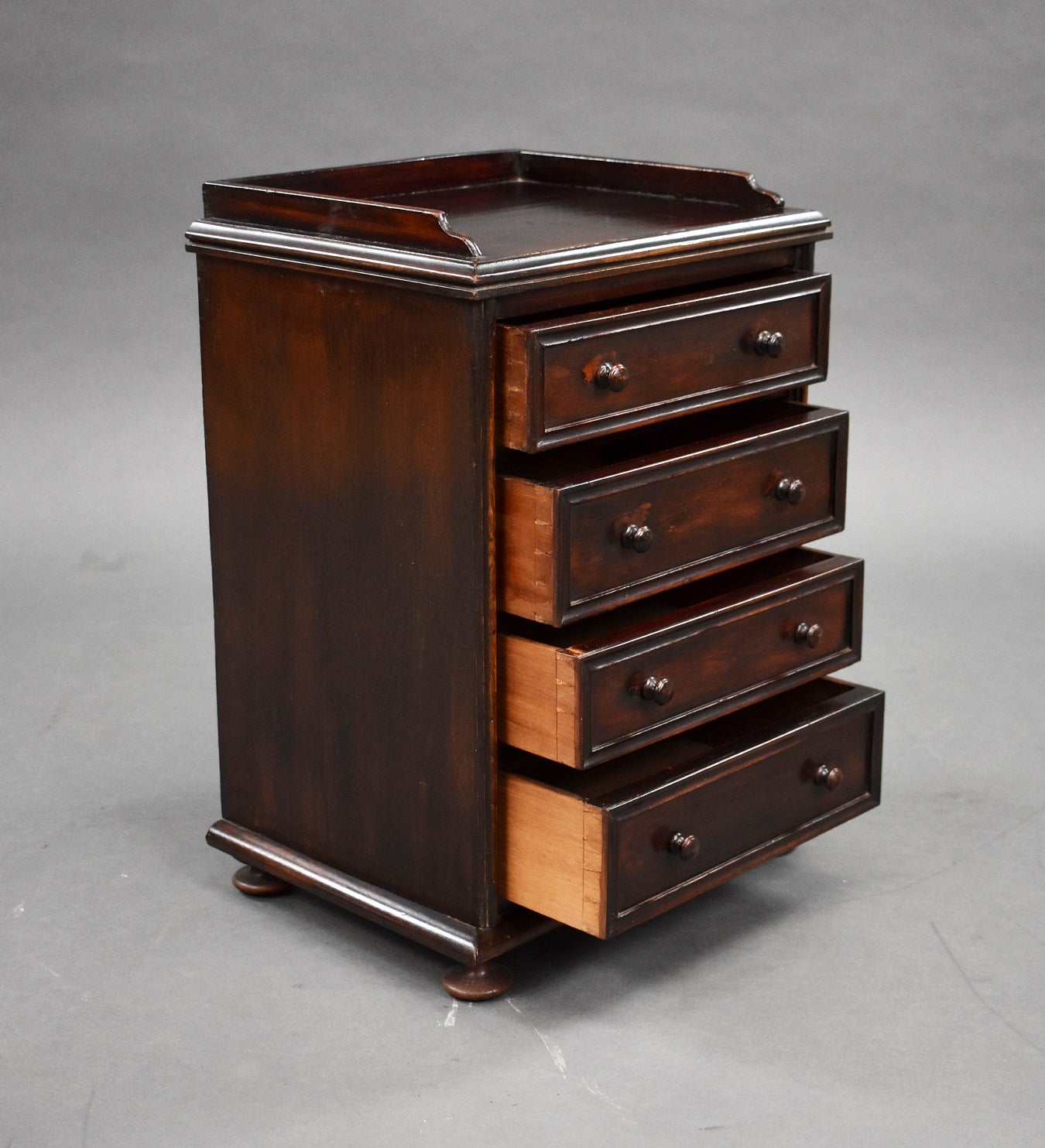 19th Century Mahogany Collectors Cabinet