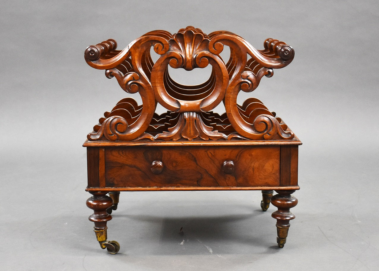 Victorian Rosewood Canterbury