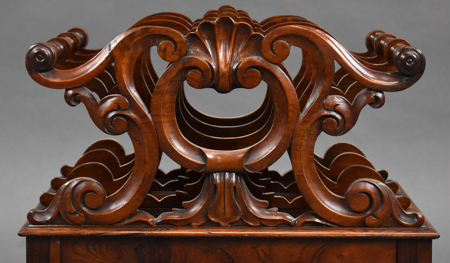 Victorian Rosewood Canterbury