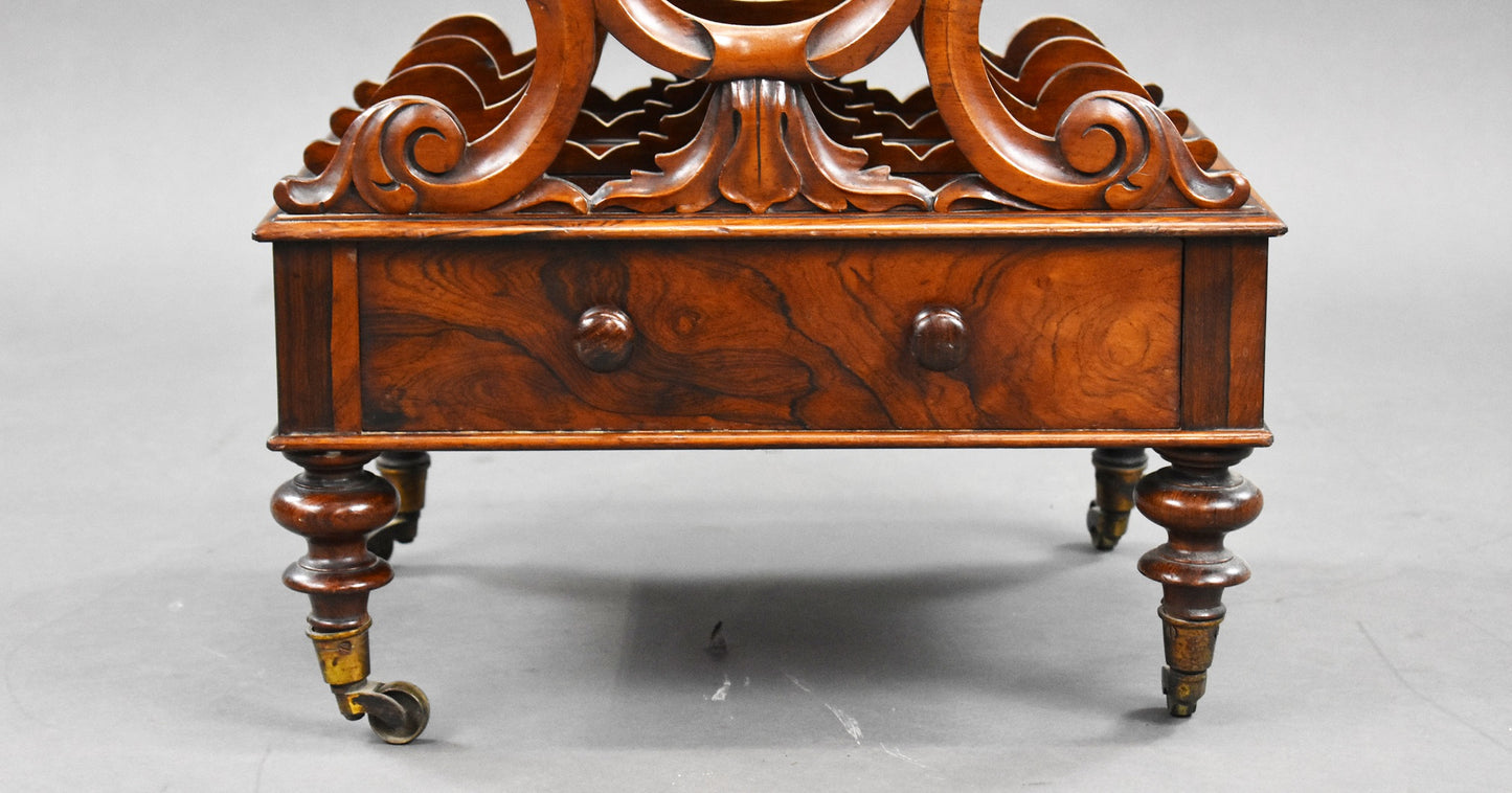 Victorian Rosewood Canterbury