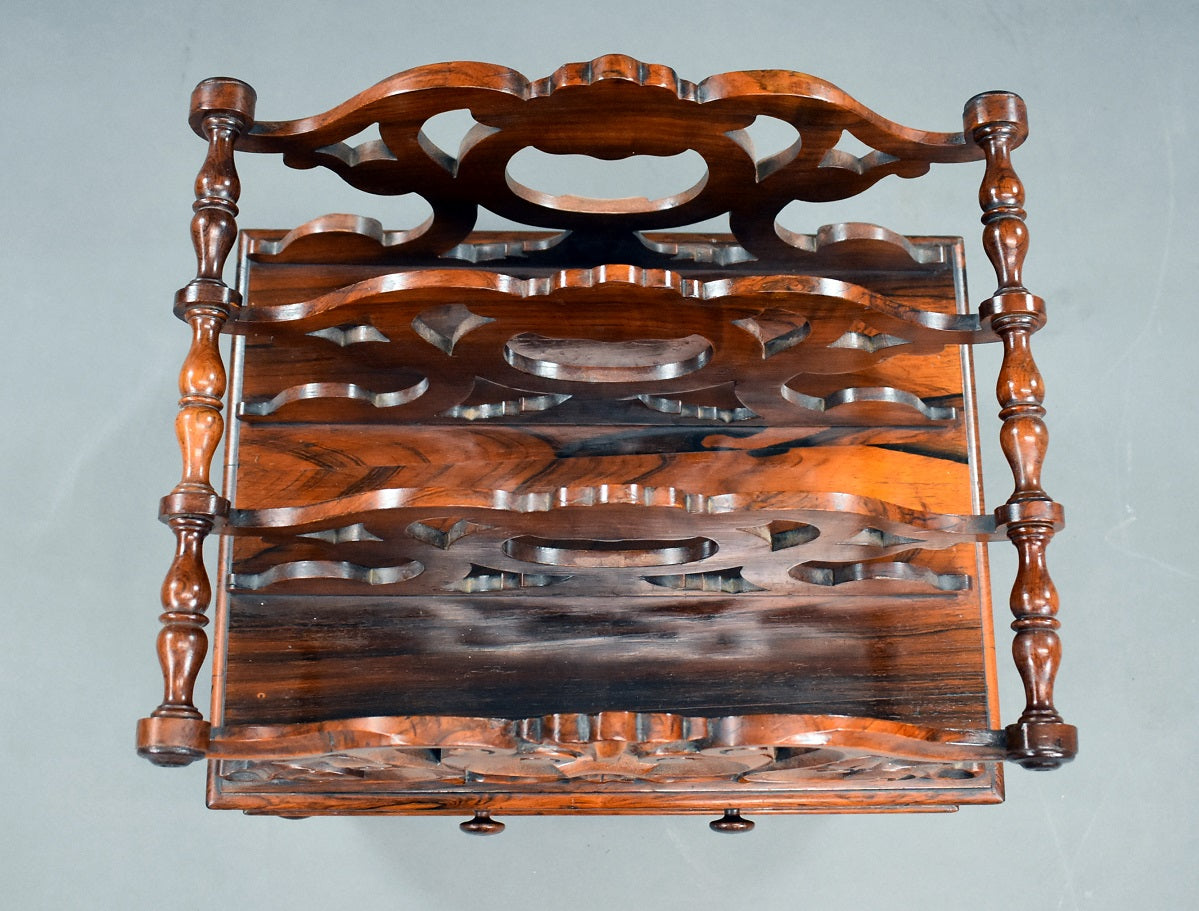 Victorian Rosewood Canterbury