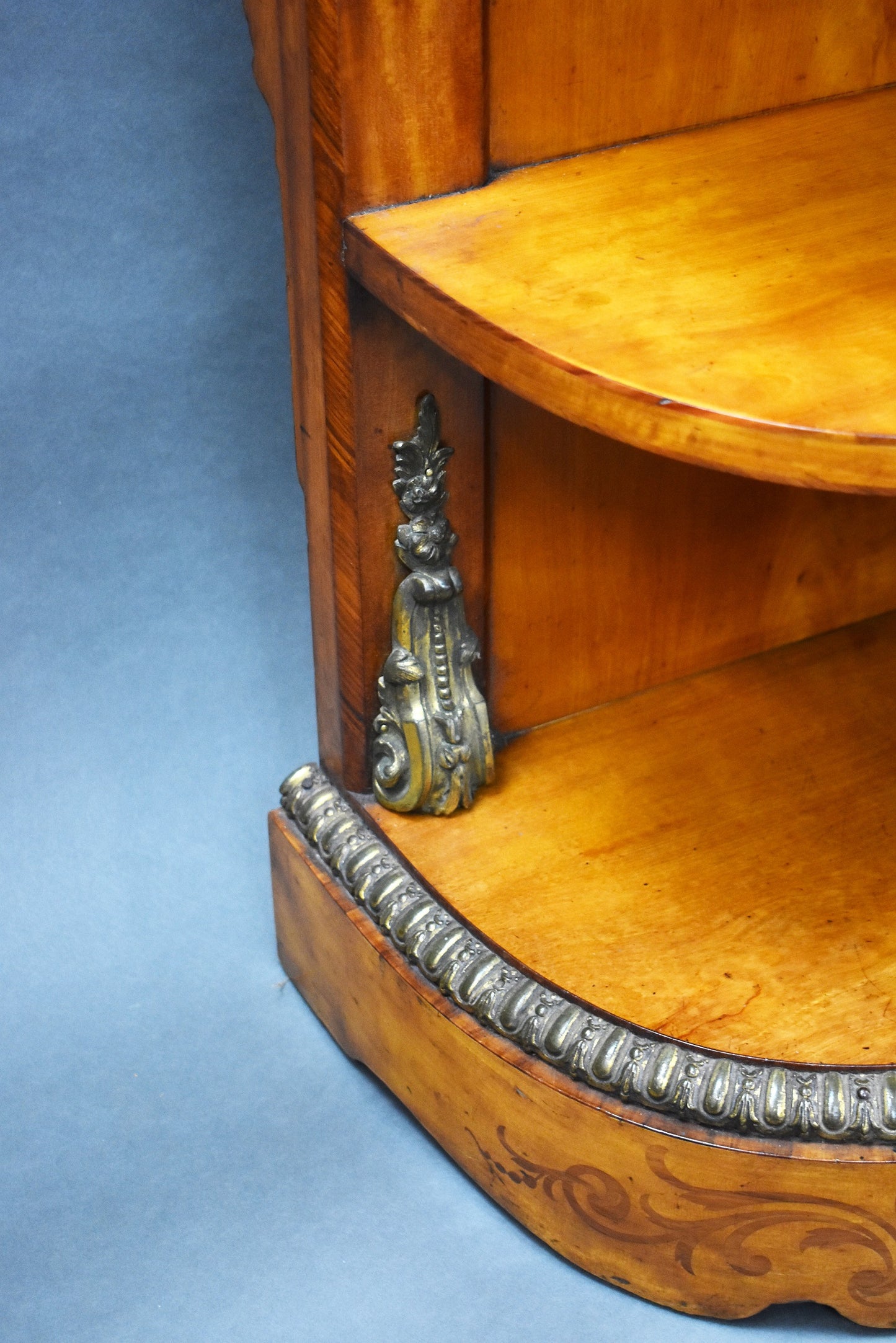 Victorian Burr Walnut Credenza