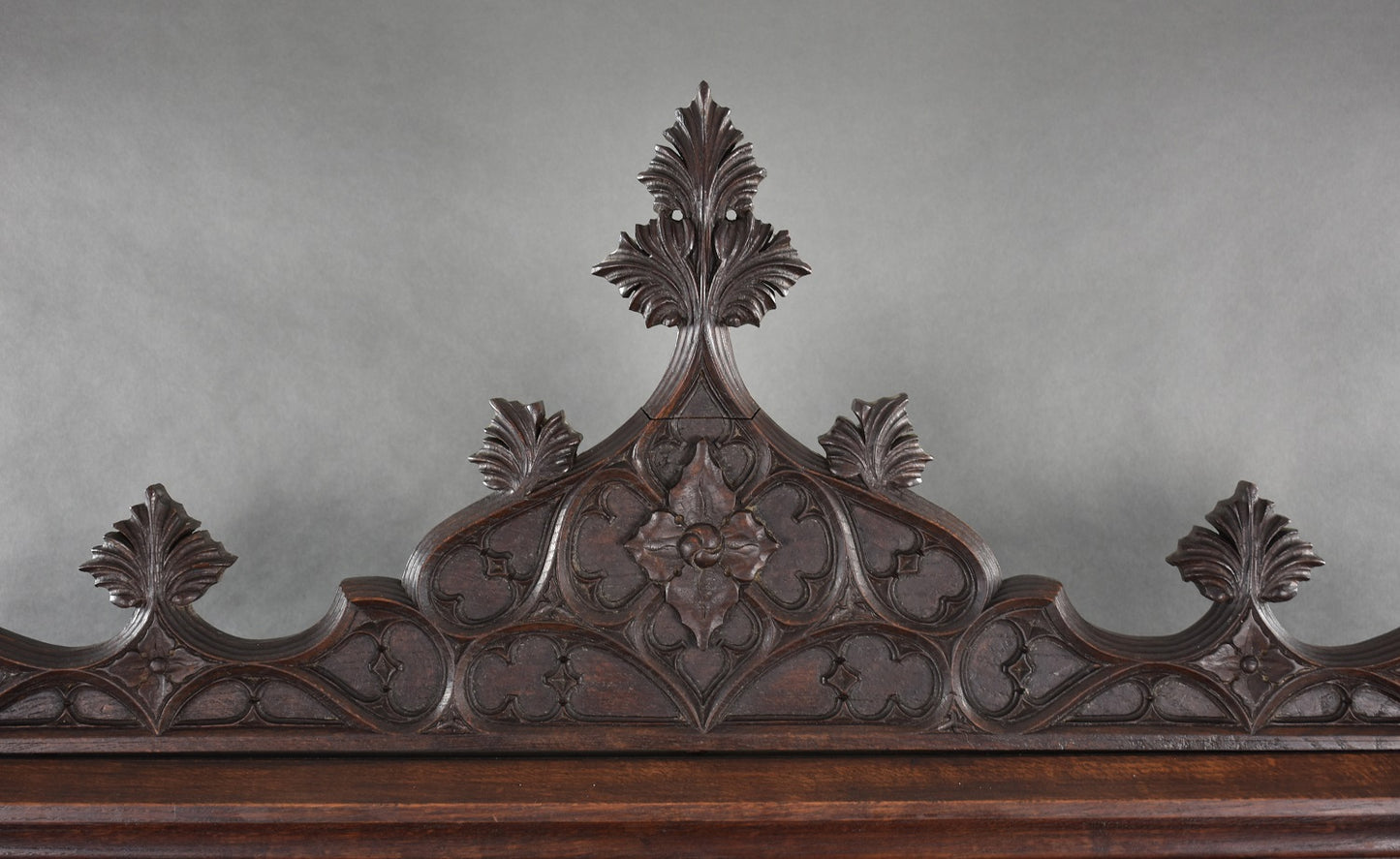 French Oak Carved Settle/Bench