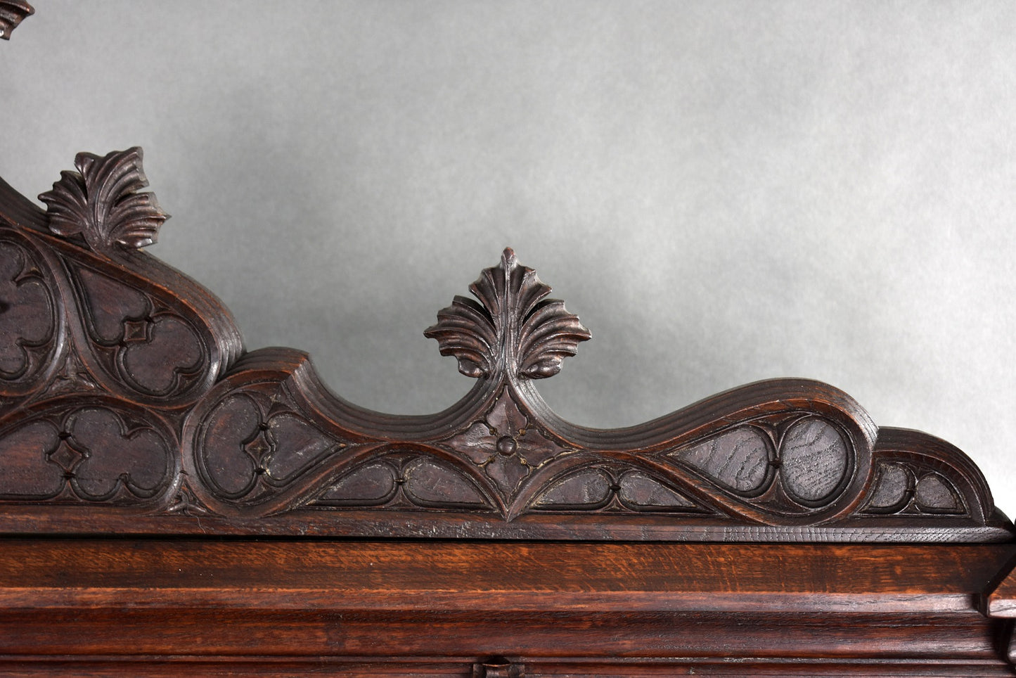 French Oak Carved Settle/Bench