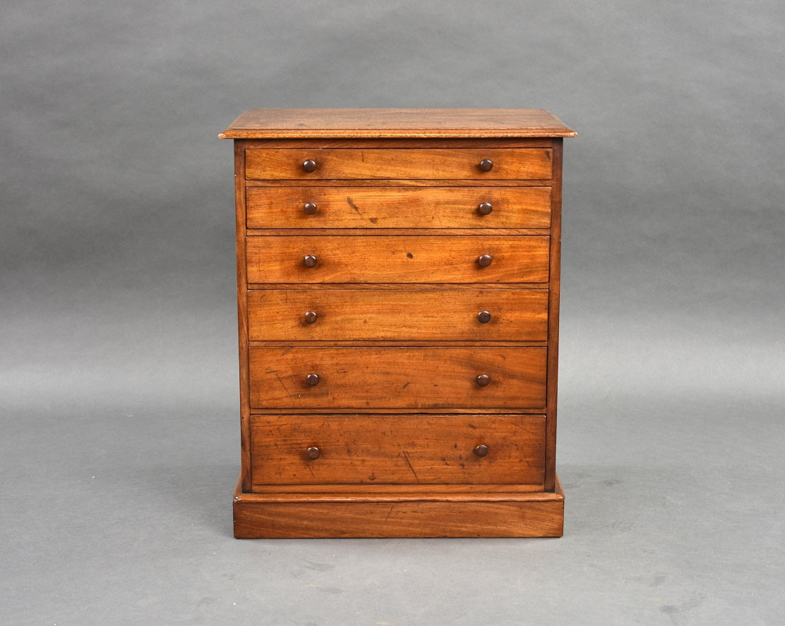 Victorian Mahogany Collectors Cabinet