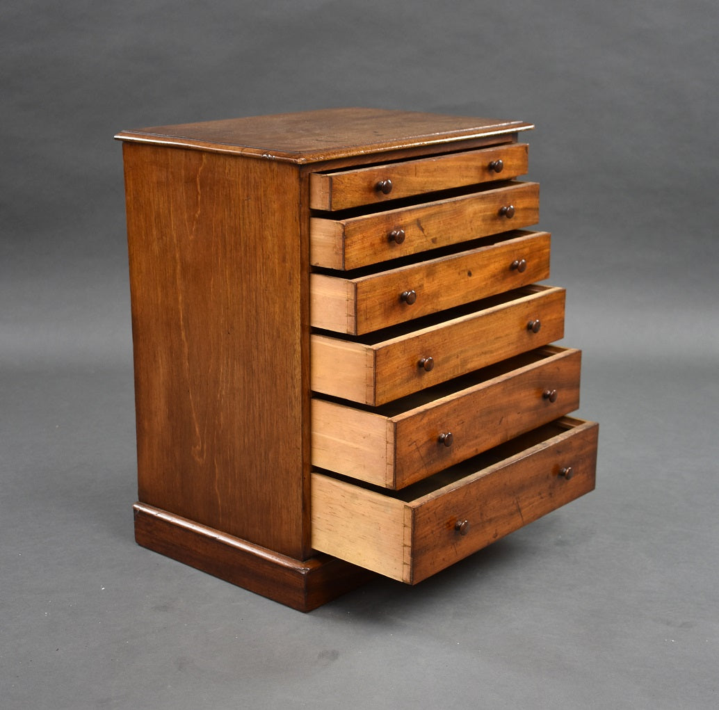 Victorian Mahogany Collectors Cabinet