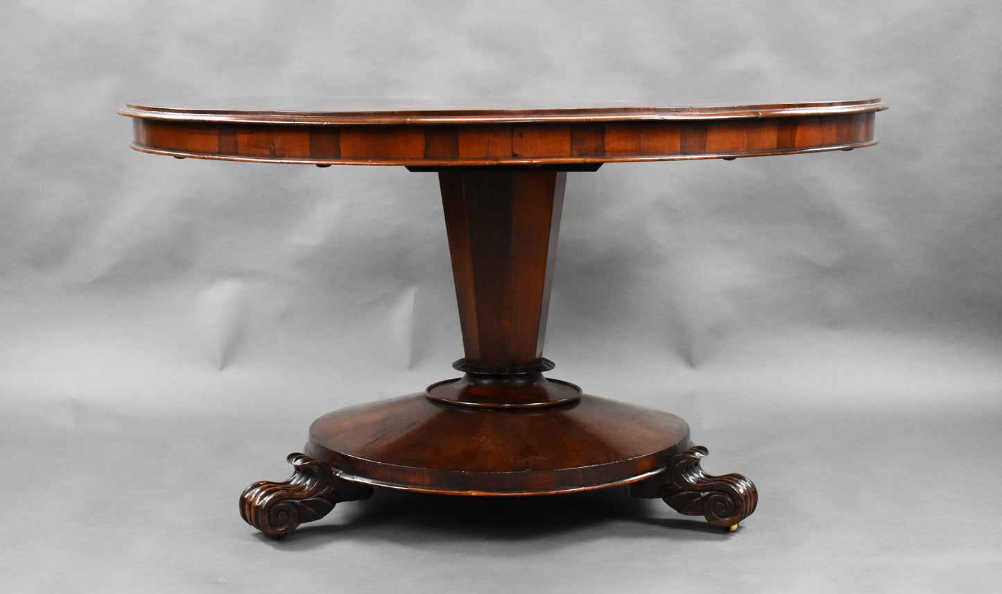 Victorian Rosewood Tilt Top Breakfast/Dining Table