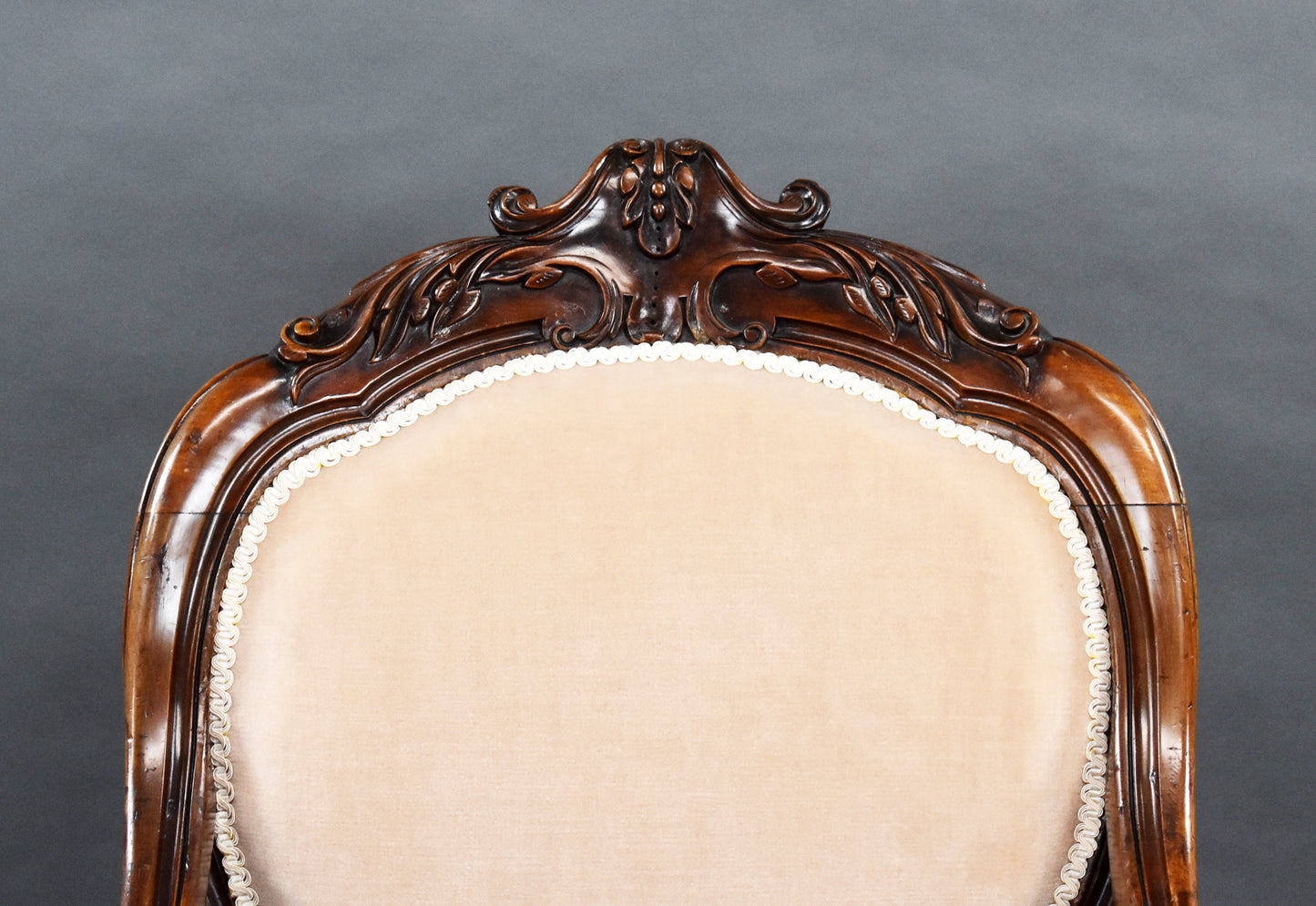 Pair 20th Century Mahogany Armchairs
