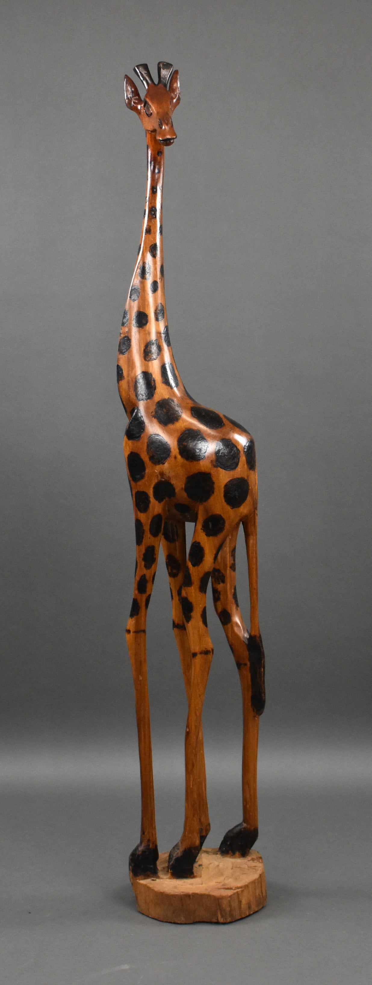 Carved Wood Giraffe