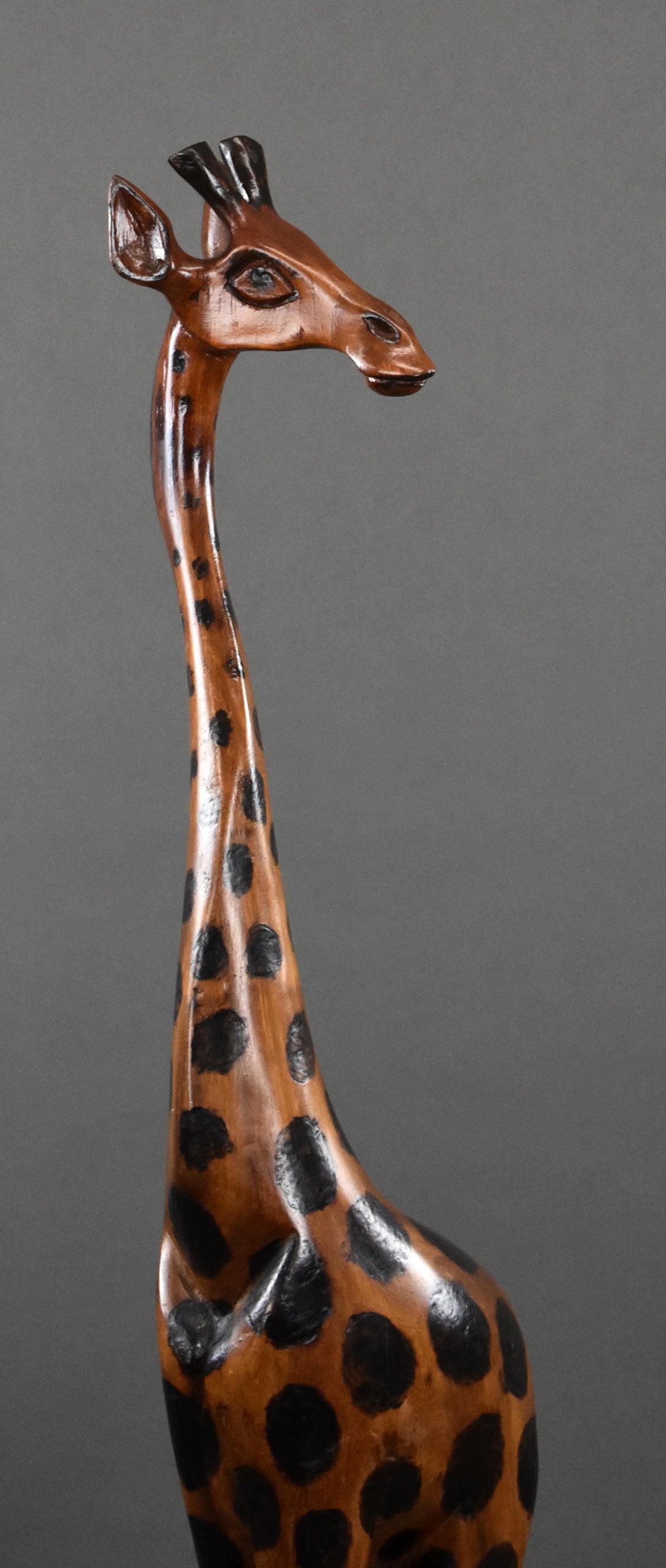 Carved Wood Giraffe
