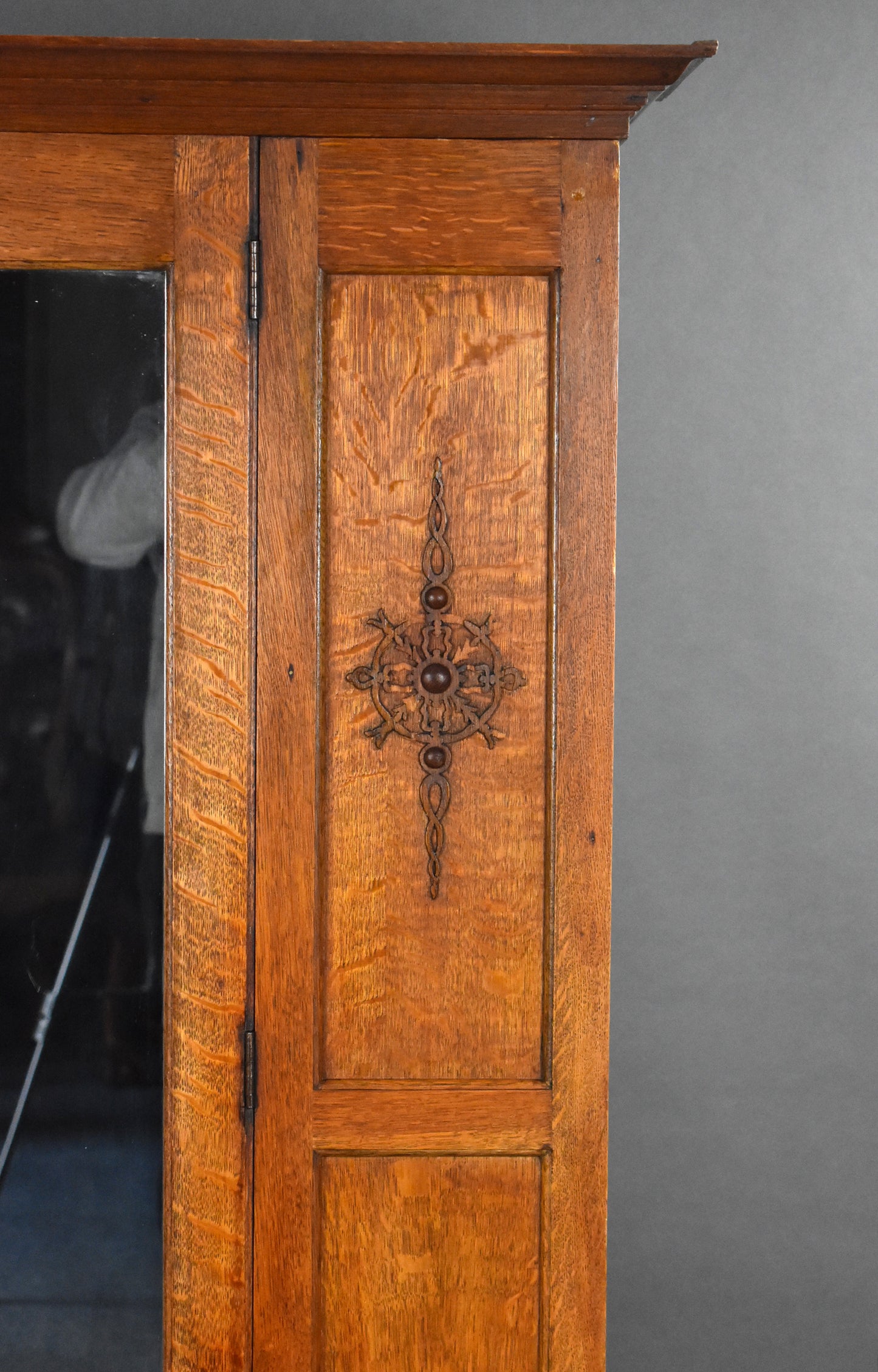 Antique Oak Wardrobe