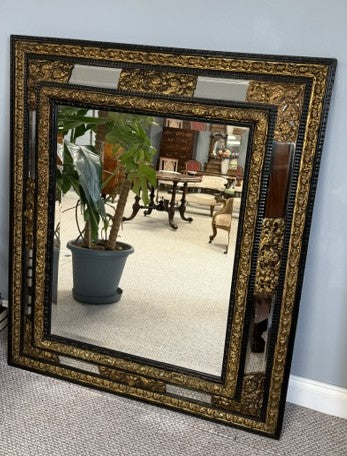Large Antique Ornate Mirror