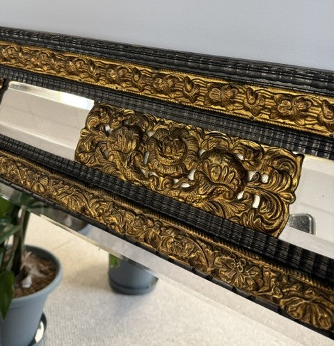 Large Antique Ornate Mirror