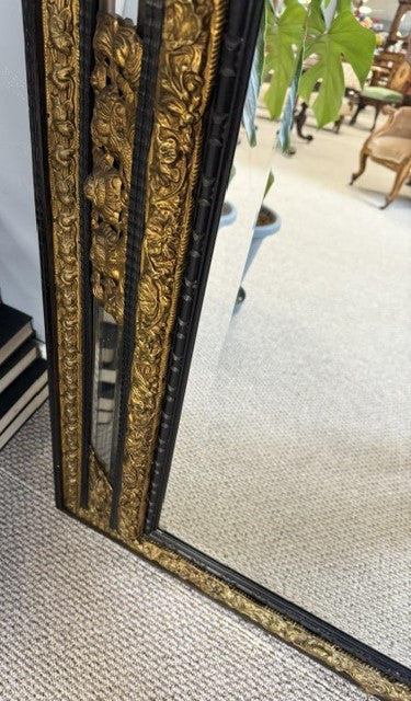 Large Antique Ornate Mirror