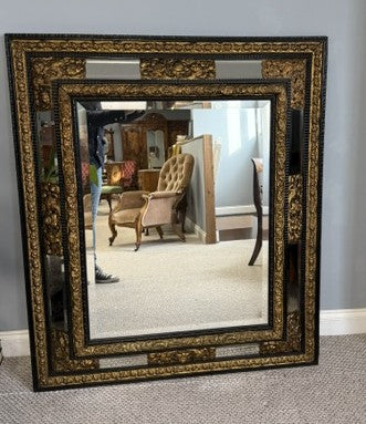 Large Antique Ornate Mirror
