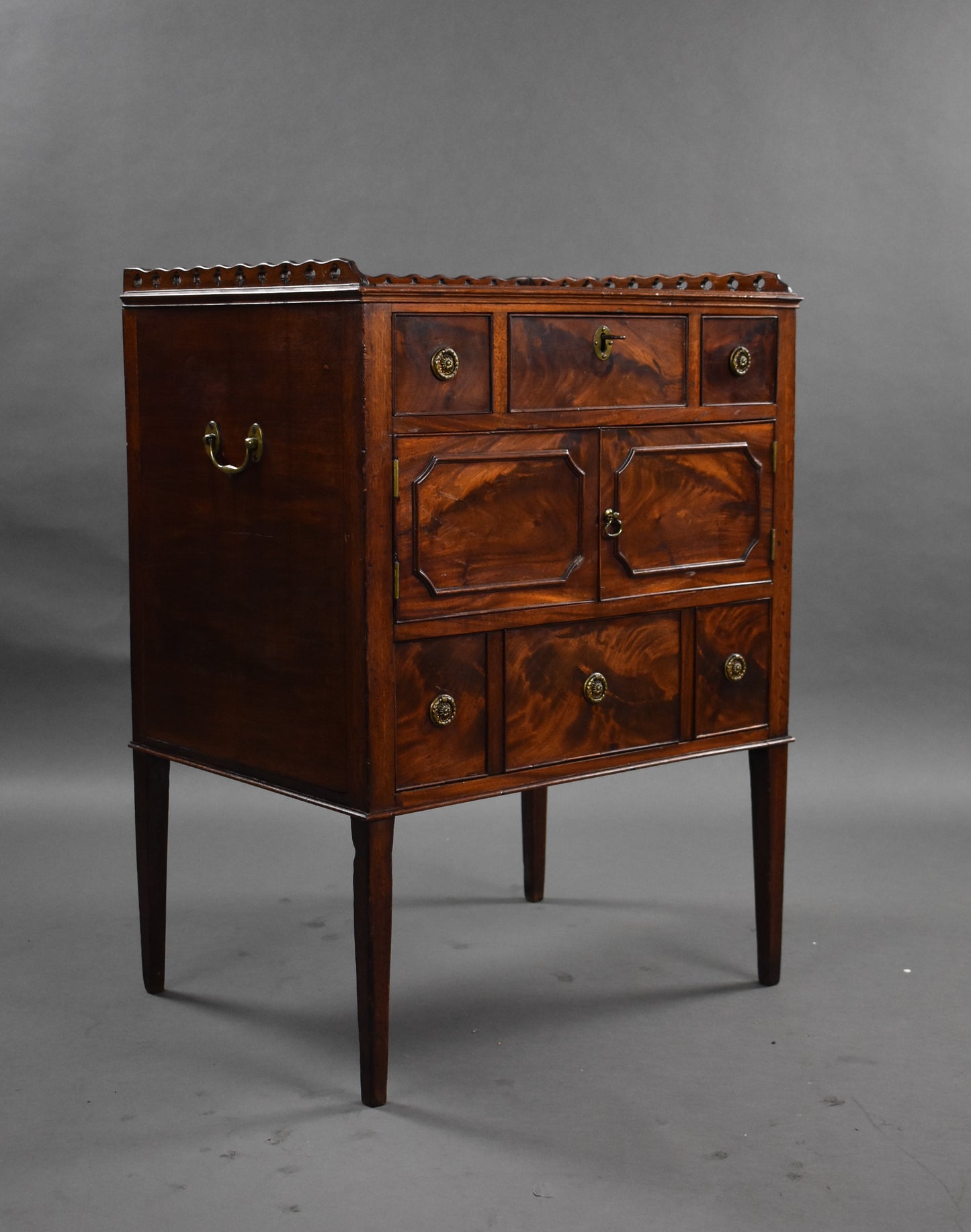 19th Century Mahogany Gentelemans Chest