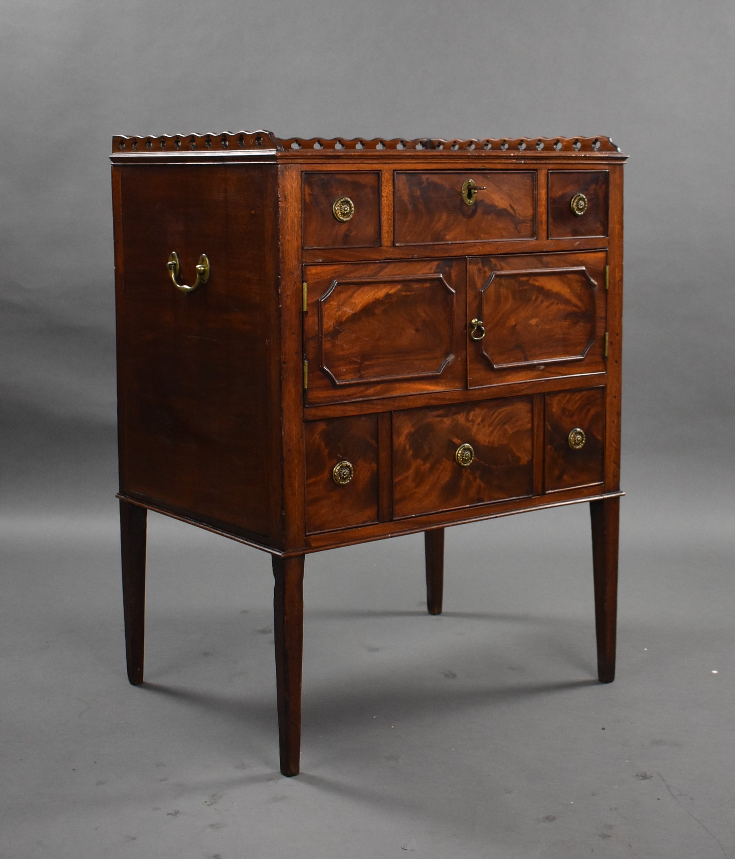 19th Century Mahogany Gentelemans Chest