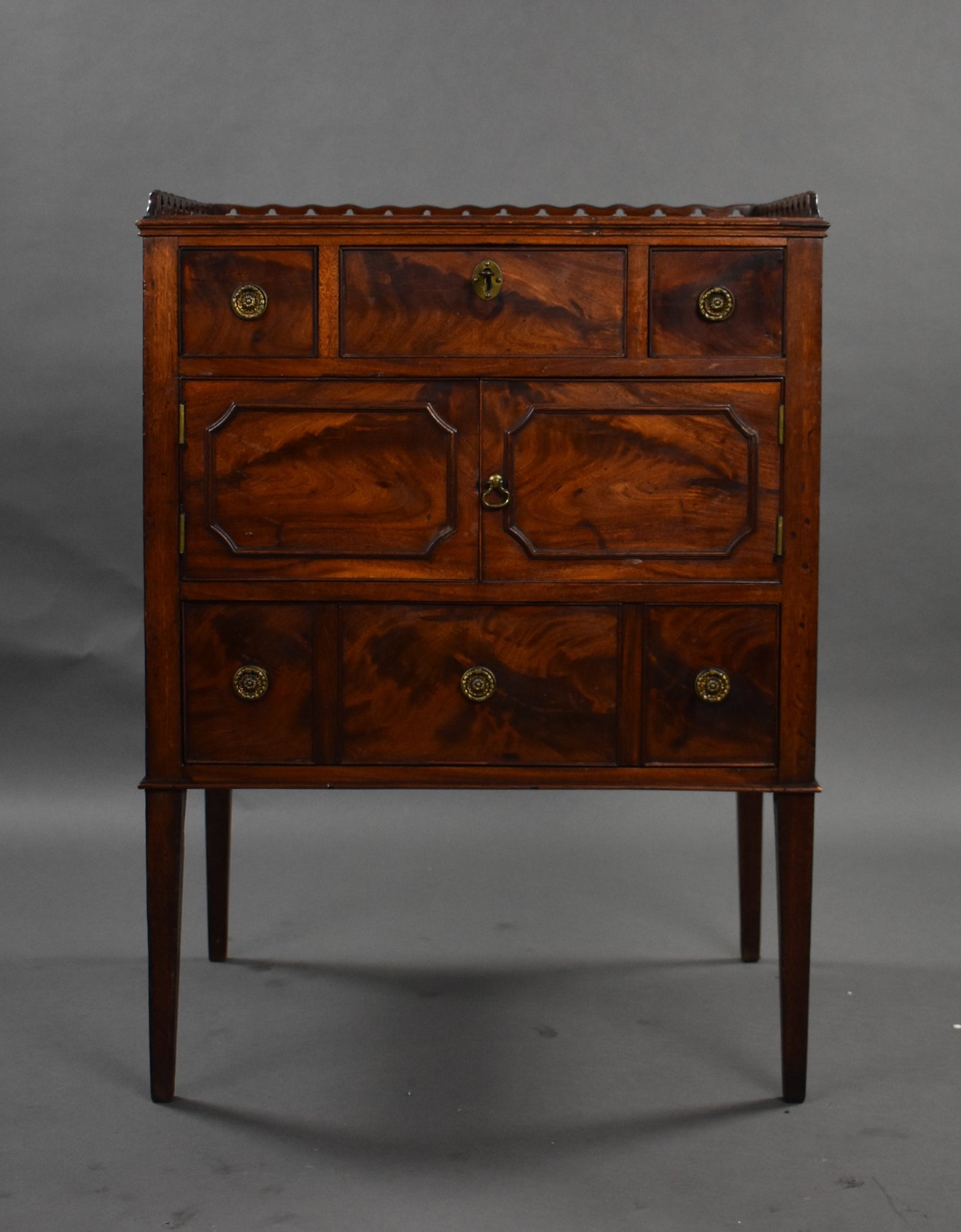 19th Century Mahogany Gentelemans Chest