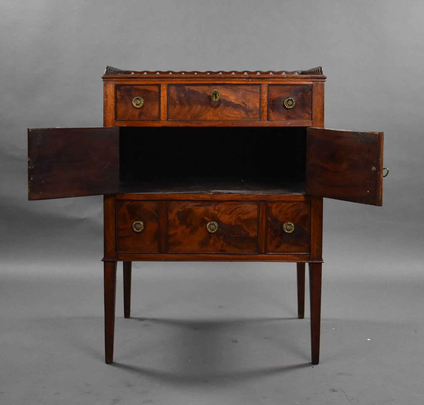 19th Century Mahogany Gentelemans Chest