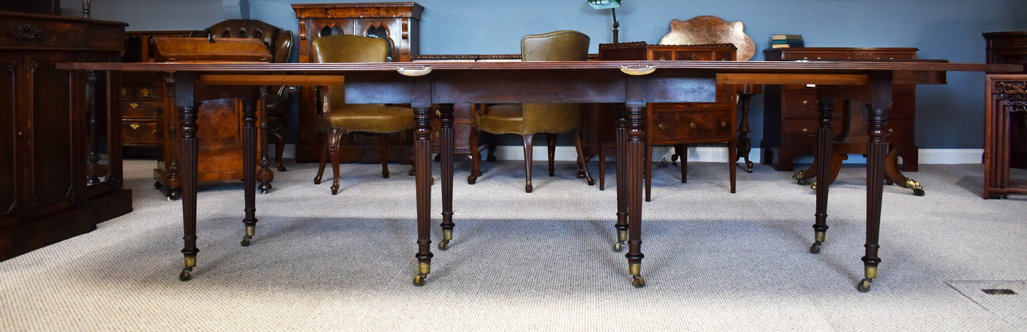 Regency Mahogany Dining Table