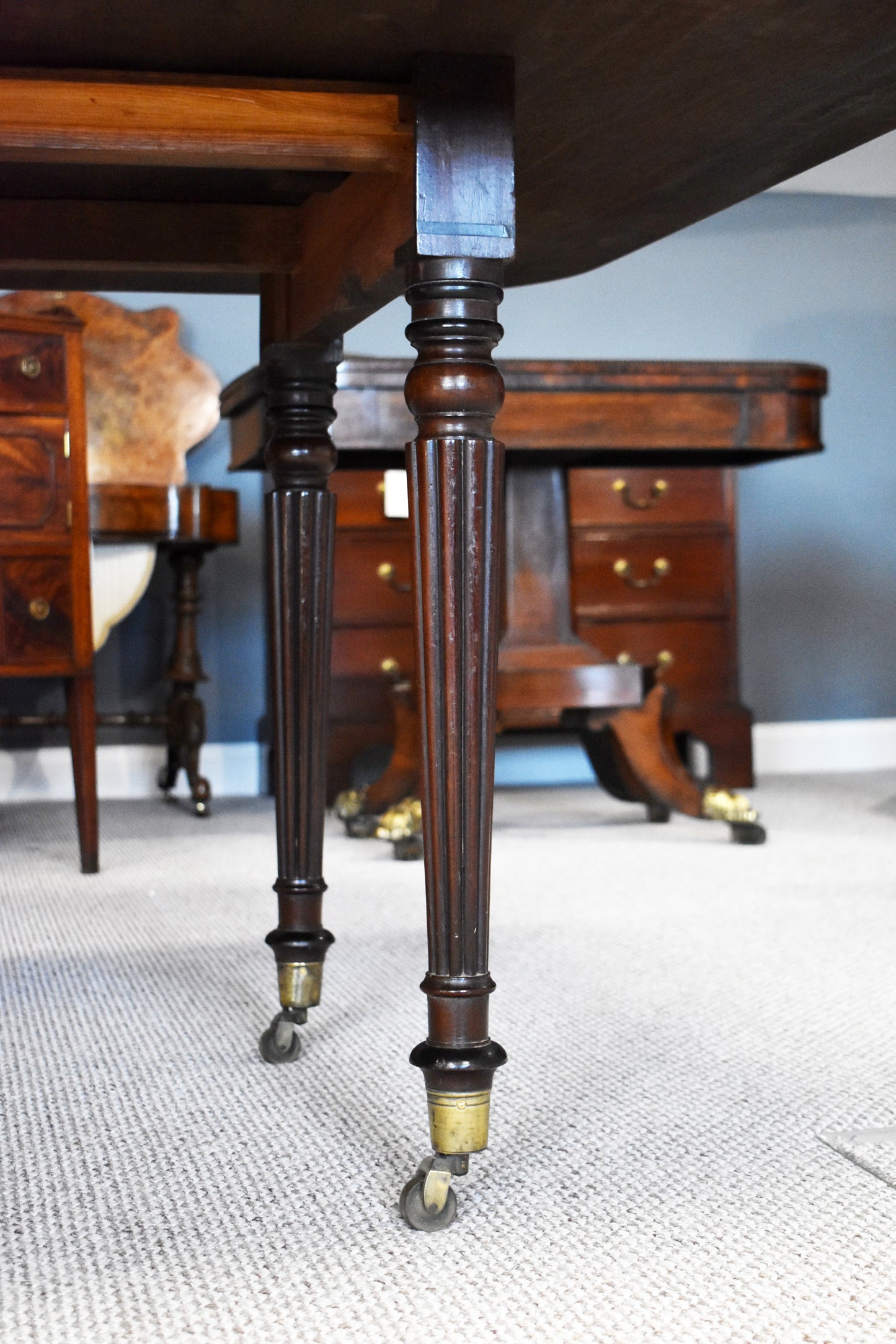 Regency Mahogany Dining Table