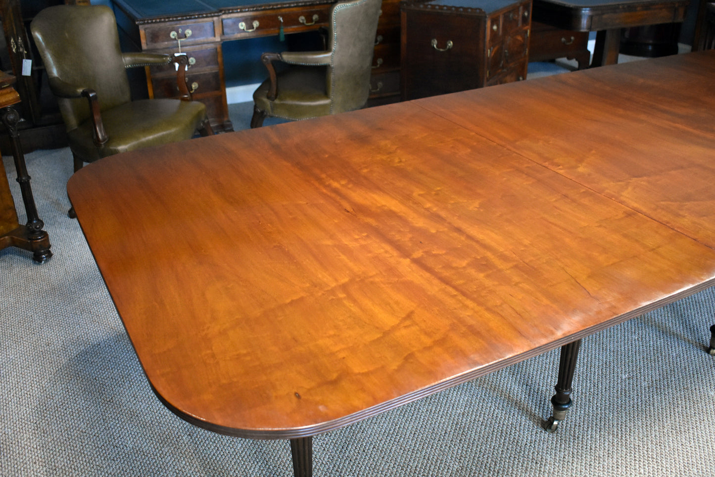 Regency Mahogany Dining Table