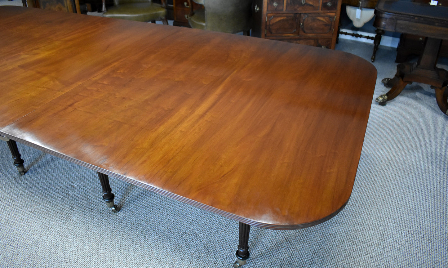 Regency Mahogany Dining Table