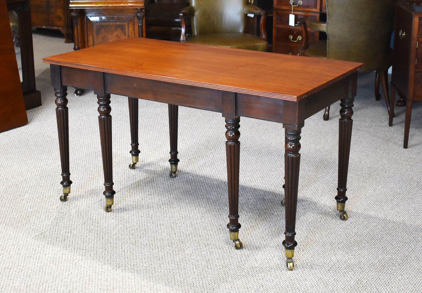 Regency Mahogany Dining Table