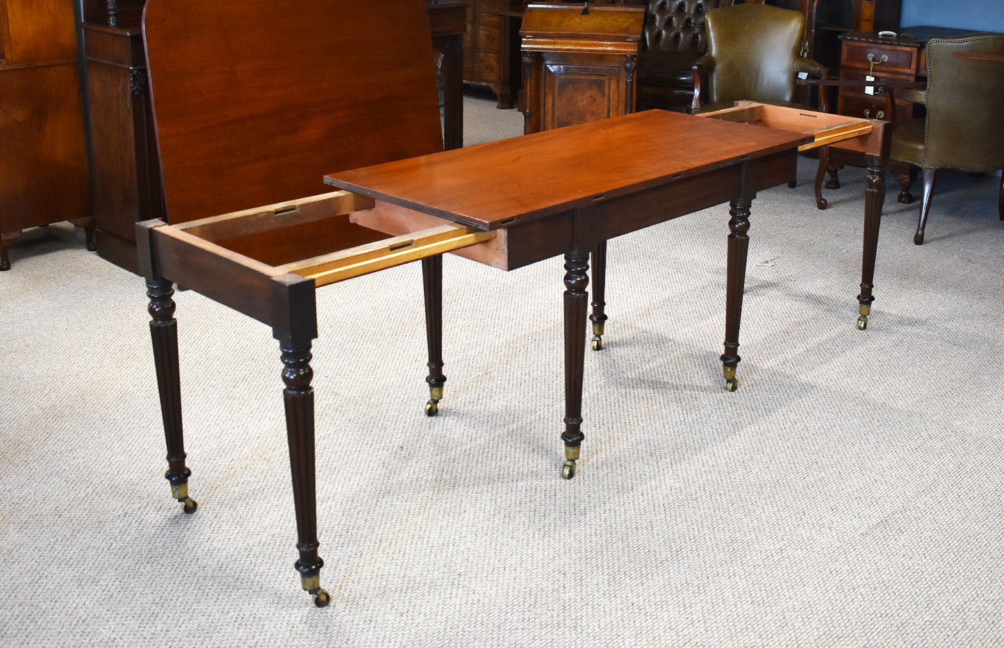 Regency Mahogany Dining Table