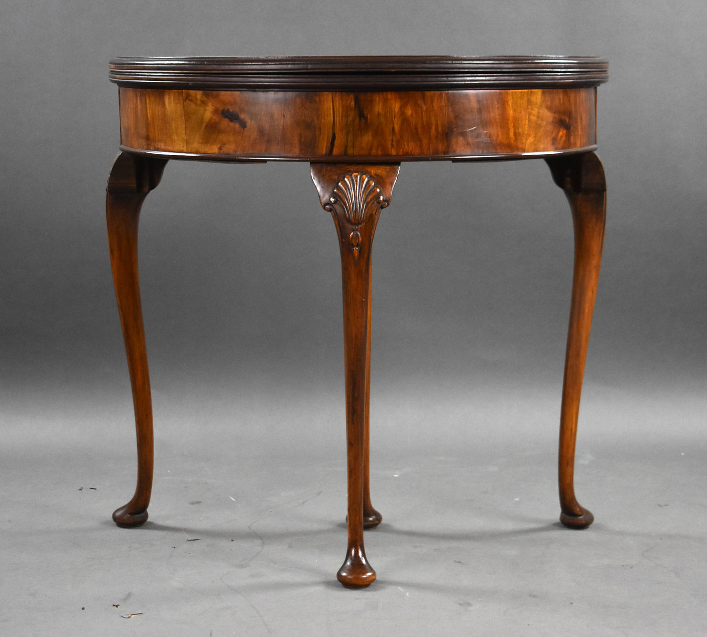 1930s Burr Walnut Card Table