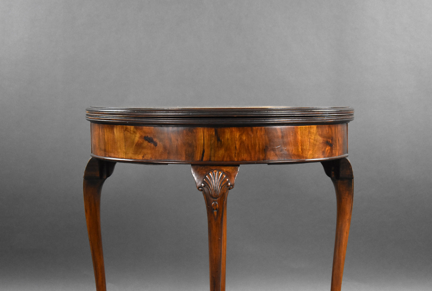 1930s Burr Walnut Card Table