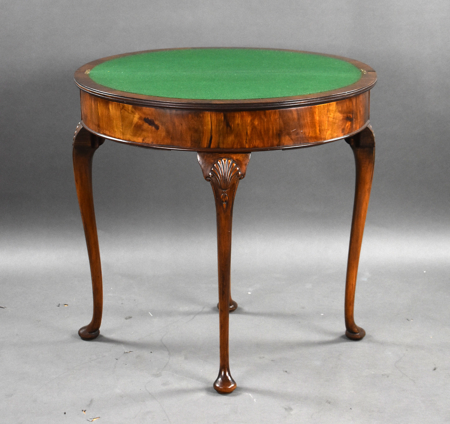 1930s Burr Walnut Card Table