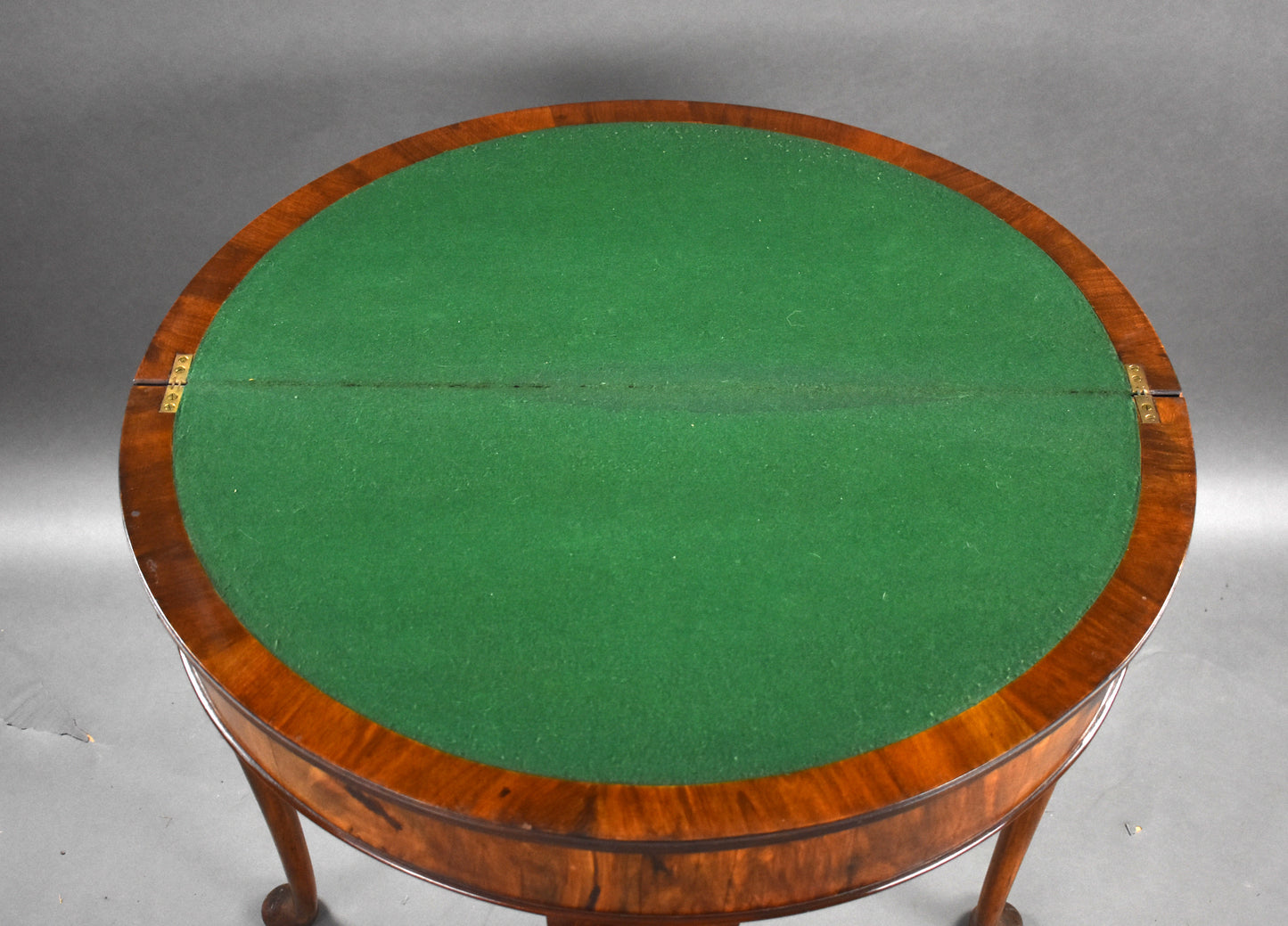 1930s Burr Walnut Card Table