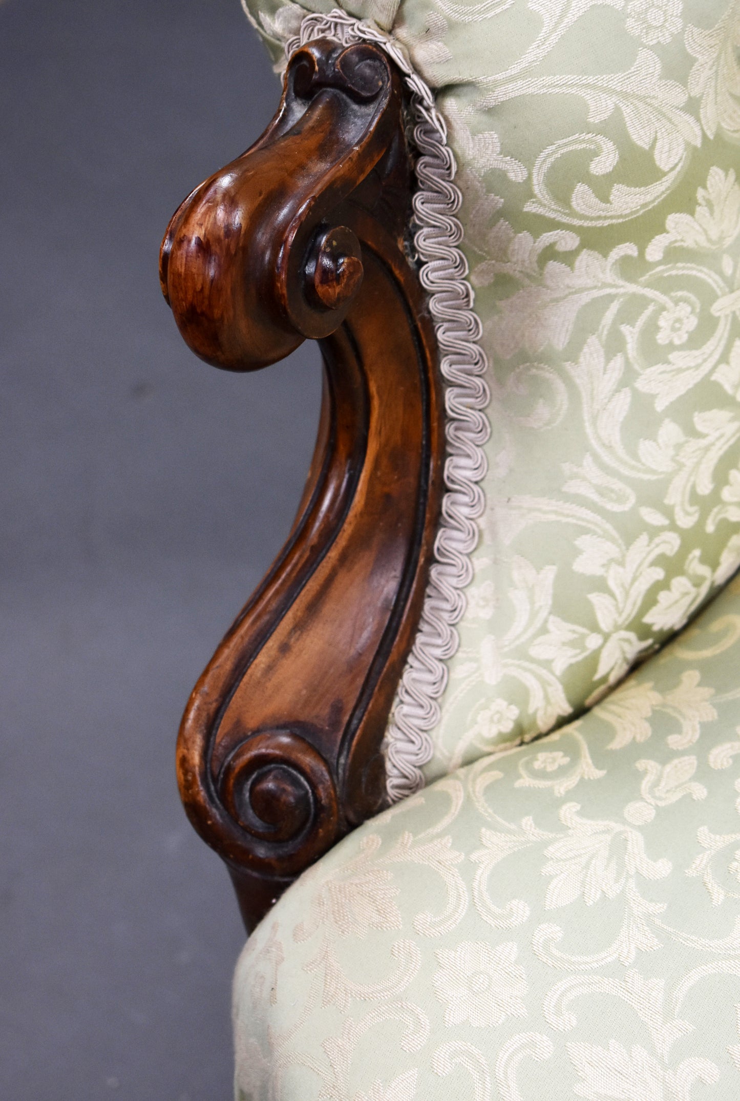 Victorian Walnut Sofa