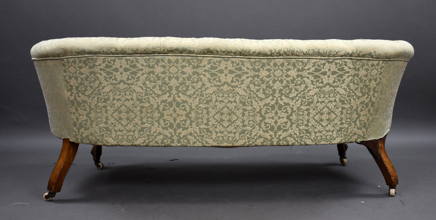 Victorian Walnut Sofa