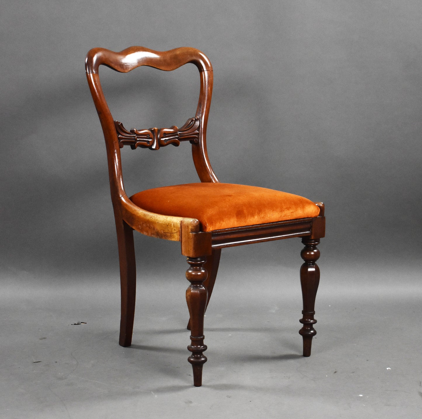 Set Six 19th Century Mahogany Dining Chairs