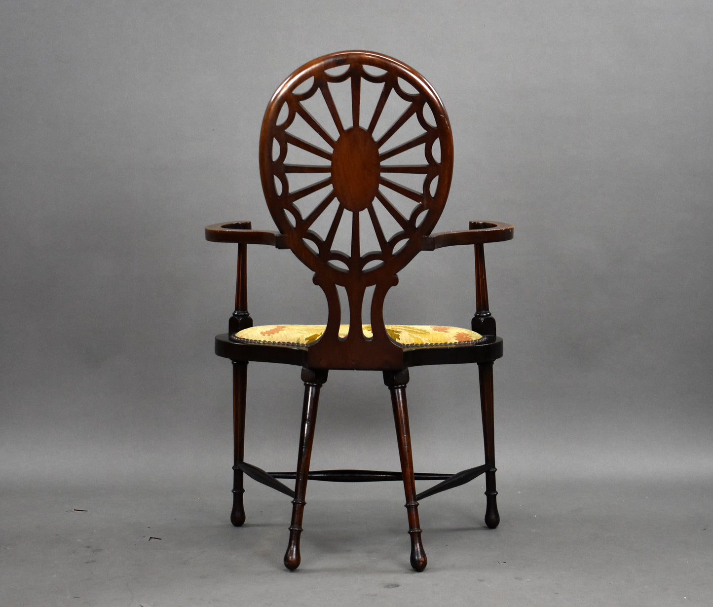 Edwardian Mahogany Armchair