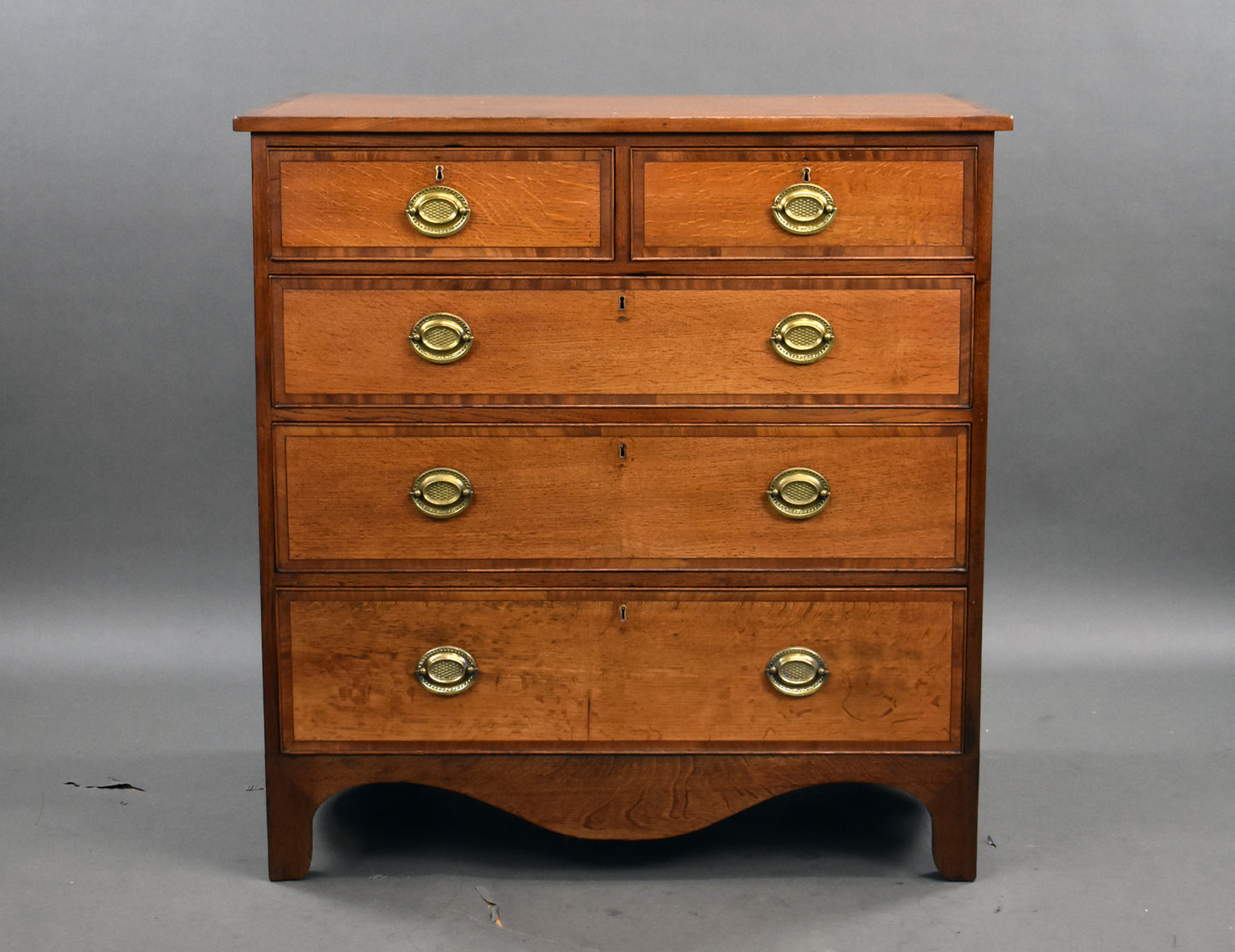 Victorian Oak Chest Drawers
