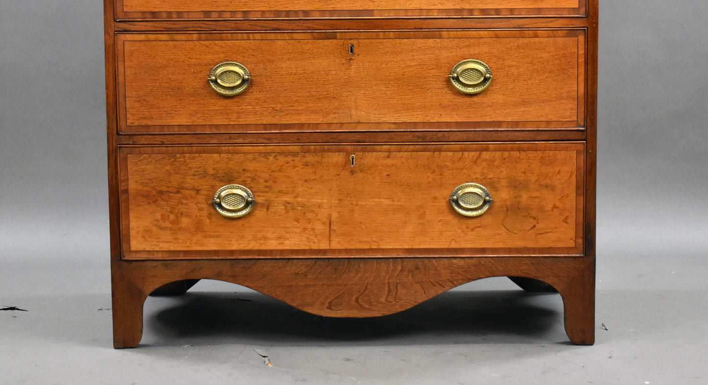 Victorian Oak Chest Drawers