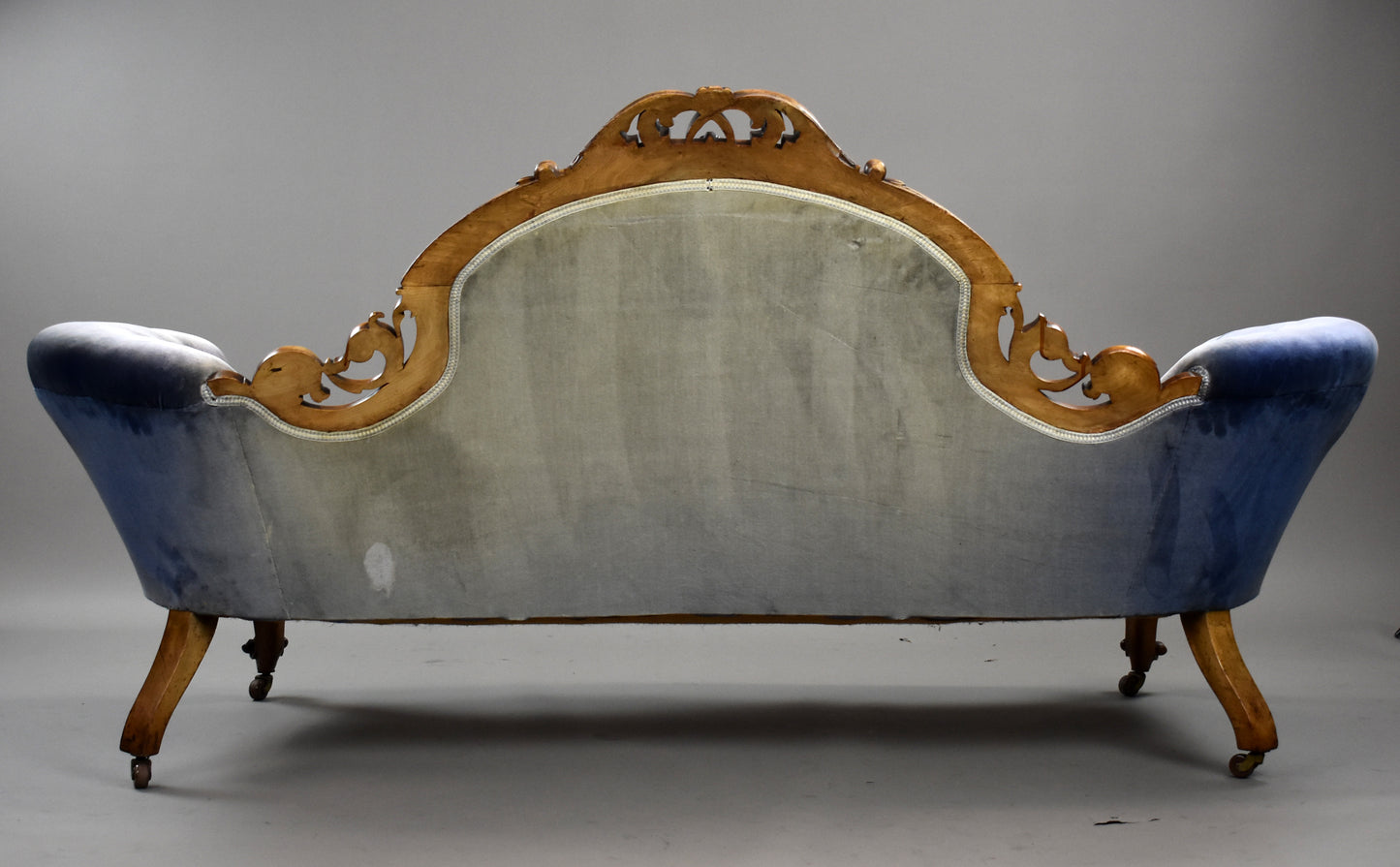 Victorian Walnut Double-Ended Sofa