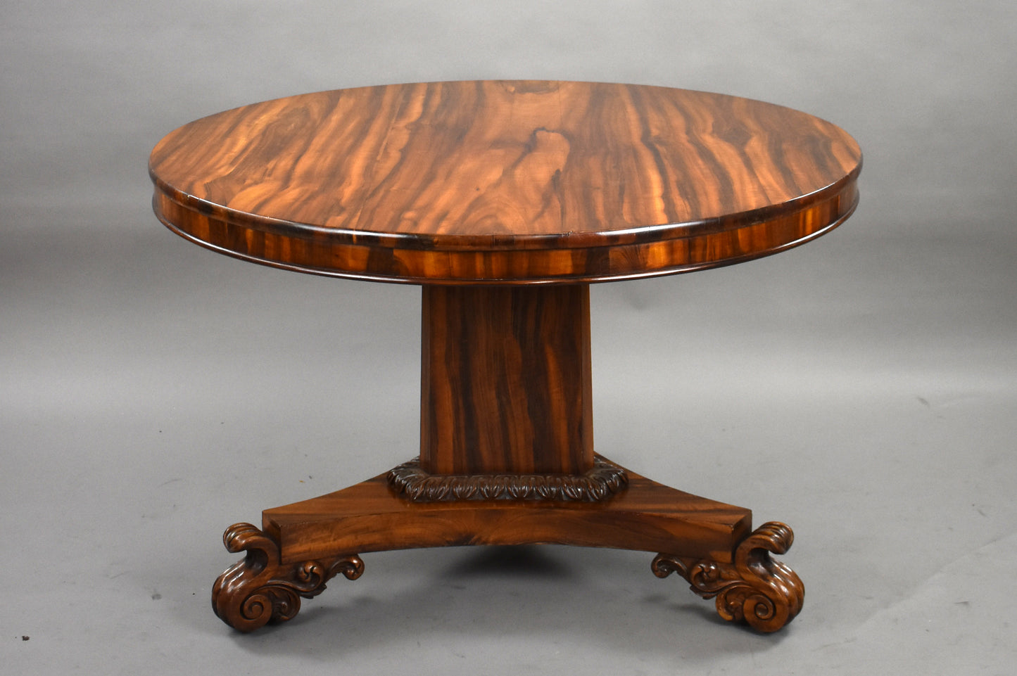Victorian Rosewood Circular Breakfast Table